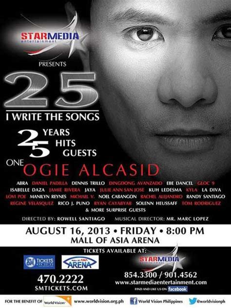 Ogie Alcasid 25th Anniversary Concert at Mall of Asia Arena ...