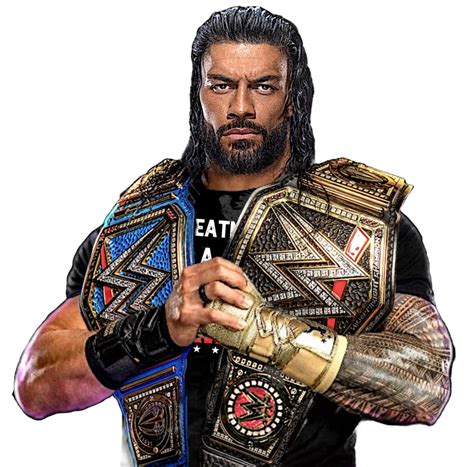 Roman Reigns Undisputed WWE Champion Custom PNG by DecentRenderz on ...