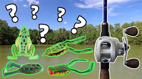 Which is the BEST TOPWATER FROG Lure??? (Frog Bass Fishing) – Bass ...