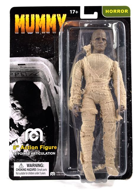 Original NECA Universal Monsters The Mummy Casket Coffin Pyramid Action ...