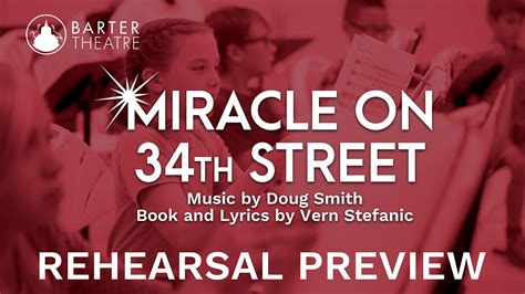 In Rehearsal with "Miracle on 34th Street" | Barter Theatre 2023 - YouTube