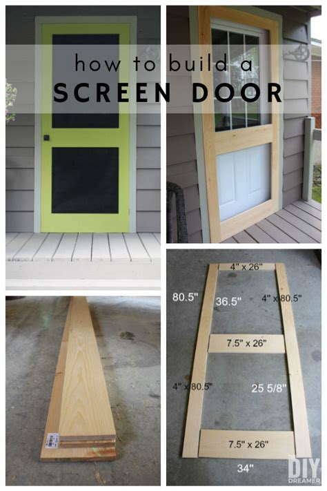 How to Build a Screen Door - DIY Screen Door