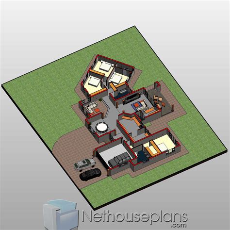 4-Bedroom-house-plans-South-Africa-Floor-Plan_4-Bedroom-Tuscan-house ...