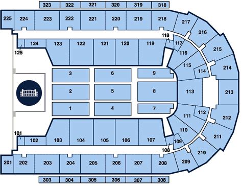 Seating Charts | Boardwalk Hall