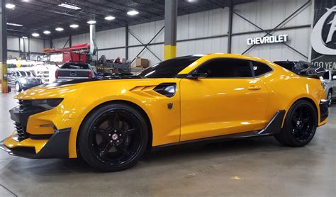 All 4 Bumblebee Camaros from Transformers films fetch $500,000 in group ...