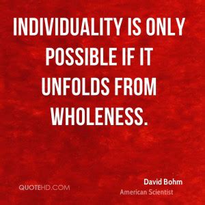 David Bohm Quotes. QuotesGram