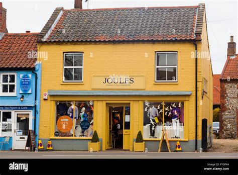 Joules, trendy clothing shop, Burnham Market, North Norfolk, UK Stock ...