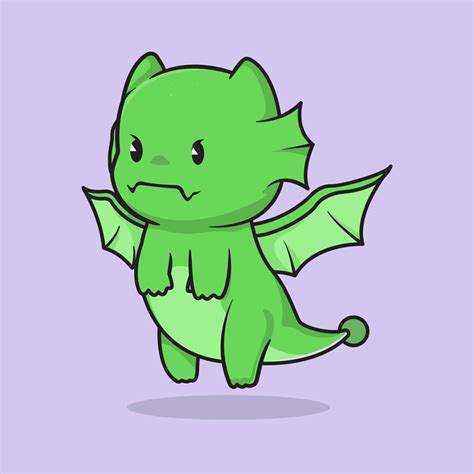 Cute dragon cartoon character design 3331198 Vector Art at Vecteezy