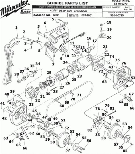 Milwaukee Portable Band Saw Parts | Reviewmotors.co