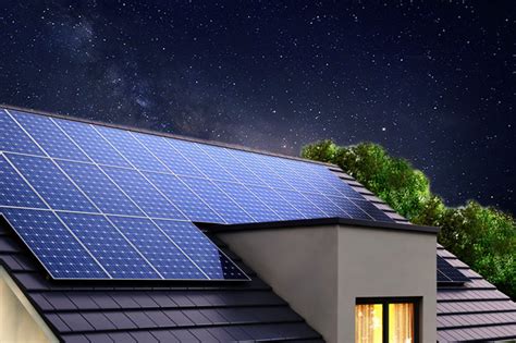 Your Solar Panels at Night | Buskowitz Energy