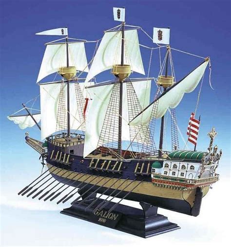 Heller Ships 1/200 Spanish Galleon Sailing Ship Kit – Model Ship Depot