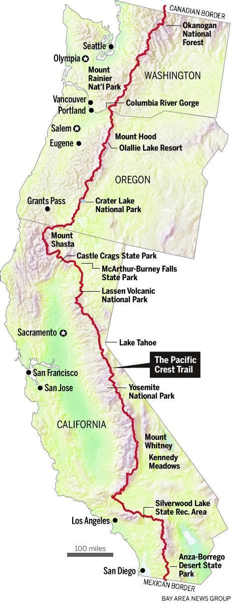 Pacific Crest Trail finds itself wildly popular – The Mercury News