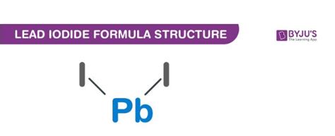 Lead Iodide Formula - Chemical Formula, Structure, And Properties