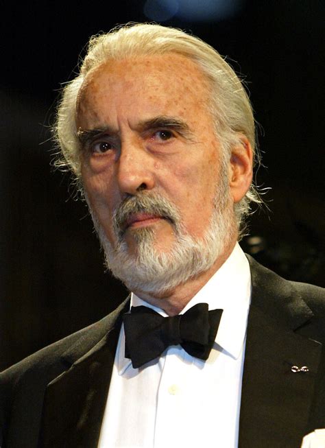 Sir Christopher Lee - Lord of the Rings Wiki