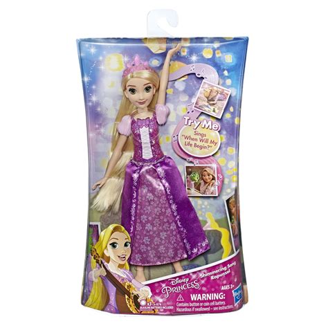 Buy Disney Princess Shimmering Song Rapunzel, Singing Doll Online at ...