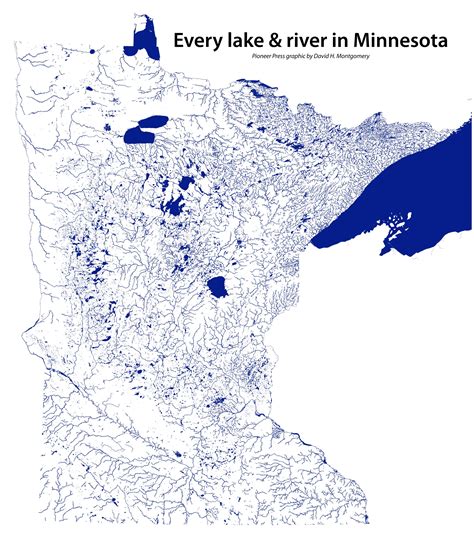 Minnesota lakes map, plus 9 more about Minnesota's waters