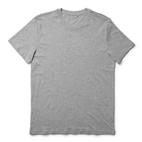 Grey T-Shirt Mockup