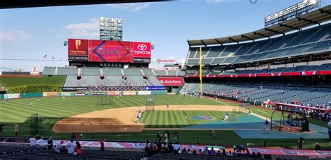 Anaheim Angels Stadium Seating View | Two Birds Home