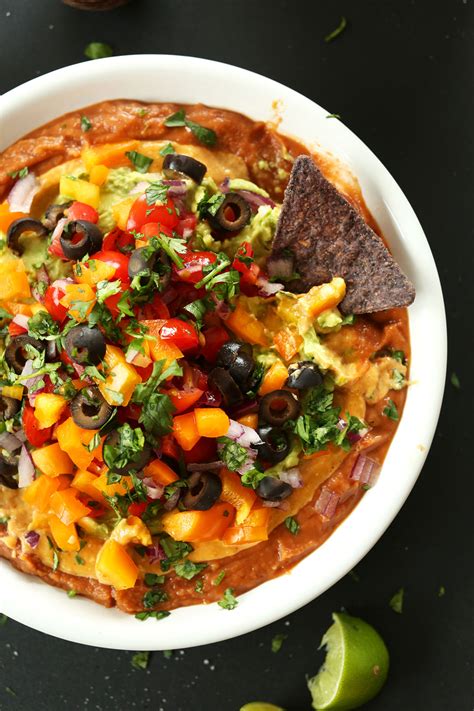 Vegan Mexican Layer Dip | Minimalist Baker Recipes