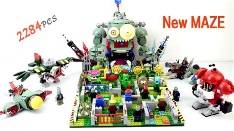 Lego Plants vs Zombies Fighting Final Boss Brick Set (big maze) - YouTube