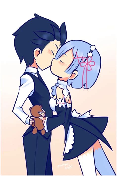 Subaru and Rem kiss. : r/OneTrueRem