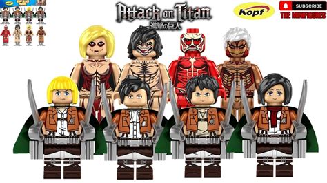 Lego Attack On Titan Eren Yeager Minifigures Unofficial By KOPF BLOCK ...