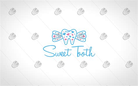 Premade Tooth Dentist Logo For Sale Sweet Tooth Logo - Lobotz LTD