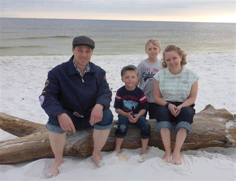 Family photo on beach in Florida 2014 | Finished blouse! See… | Flickr