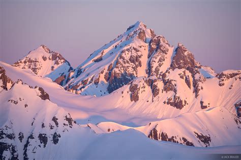 Snowy Mountain Range