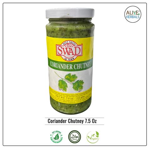 Coriander Chutney - A Superior Grocery Store in the USA | Alive Herbal