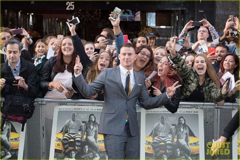 Channing Tatum Adds Pop of Color to His Suit with a Cool Tie: Photo ...