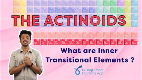 II PUC Chemistry- The Actinoids | Dr. Rajkumar's Learning App | Reach ...