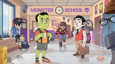 ArtStation - Monster School