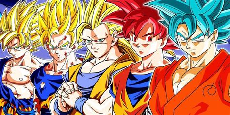 Dragon Ball: Every Saiyan Transformation (& The Character Who Reached ...