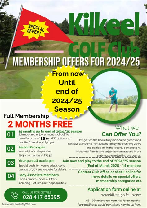 Membership/ Green Fees - Kilkeel Golf Club | Northern Ireland