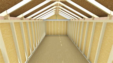 10x20 Gable Shed Plan