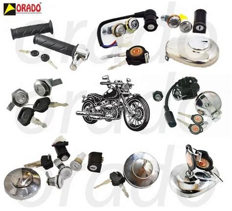 Black/grey/Silver/Chrome Royal Enfield Bullet Accessories, For ...