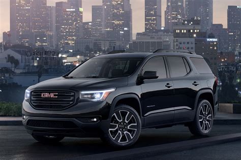 2019 GMC Acadia and Terrain Sport Black Editions for New York ...