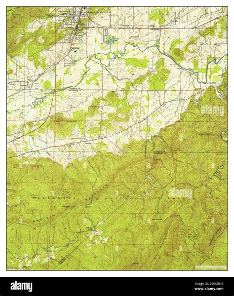 Oxford, Alabama, map 1947, 1:24000, United States of America by ...