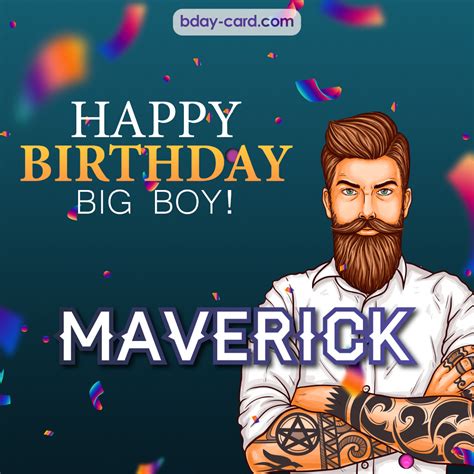 Birthday images for Maverick 💐 — Free happy bday pictures and photos ...