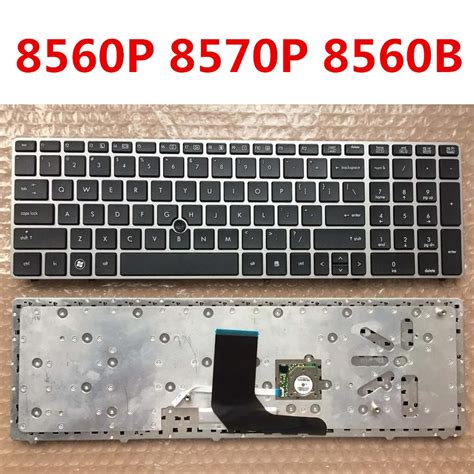 Genuine Laptop Keyboard for HP EliteBook 8560p 8570P 8560B 6560b 6565b ...