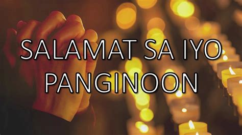 Salamat Sa Iyo Panginoon Acordes - Chordify