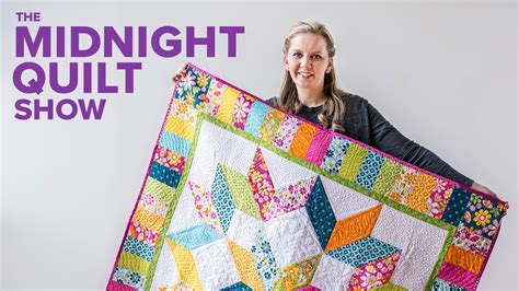 Carpenter Star Quilt Tutorial | Midnight Quilt Show SEASON 3 PREMIERE ...