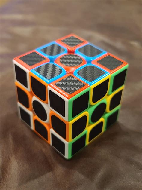 This checkerboard made me realize that the color positions on my cube ...