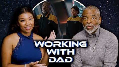 Father & Daughter Boldly Go... | LeVar and Mica Burton on Star Trek ...