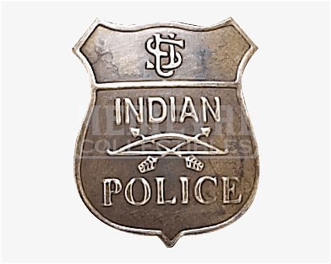 Brass Indian Police Badge - Police Indian Symbol Hd - 575x575 PNG ...