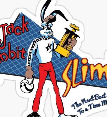 Jack Rabbit Slims: Stickers | Redbubble