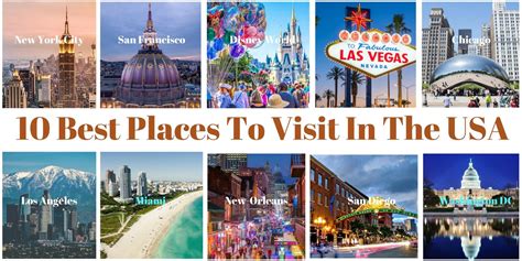 10 Best Places To Visit In The USA | Family Vacation | Cool places to ...