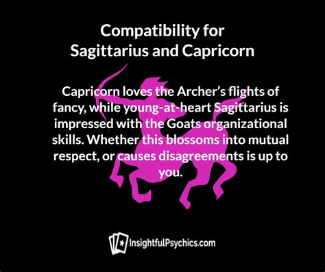 Sagittarius and Capricorn Compatibility – Fire + Earth | Sagittarius ...