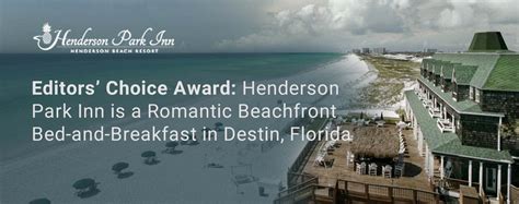 Editors’ Choice Award: Henderson Park Inn is a Romantic Beachfront Bed ...